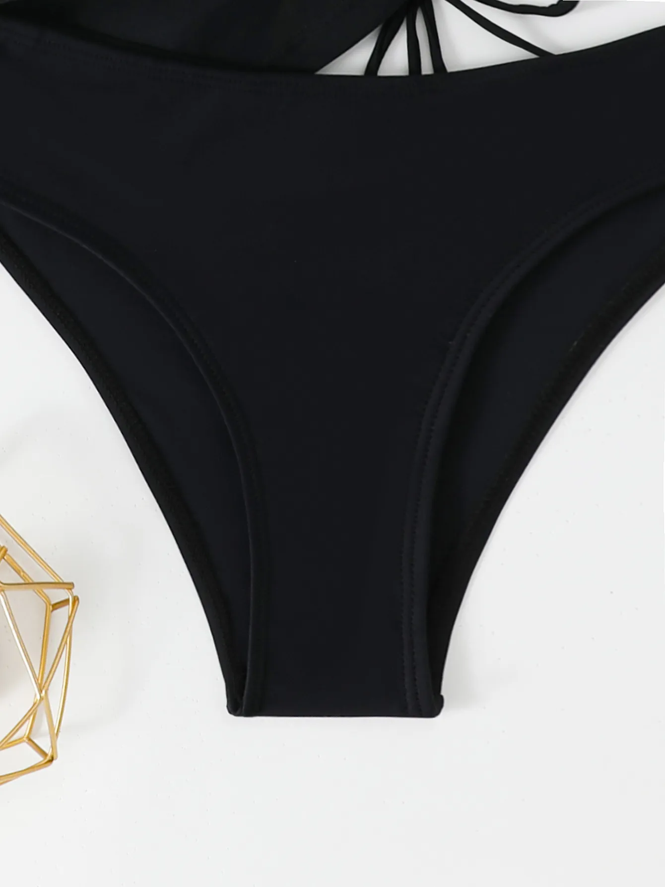 Women's Solid Color 2 Pieces Set Swimwear display picture 13