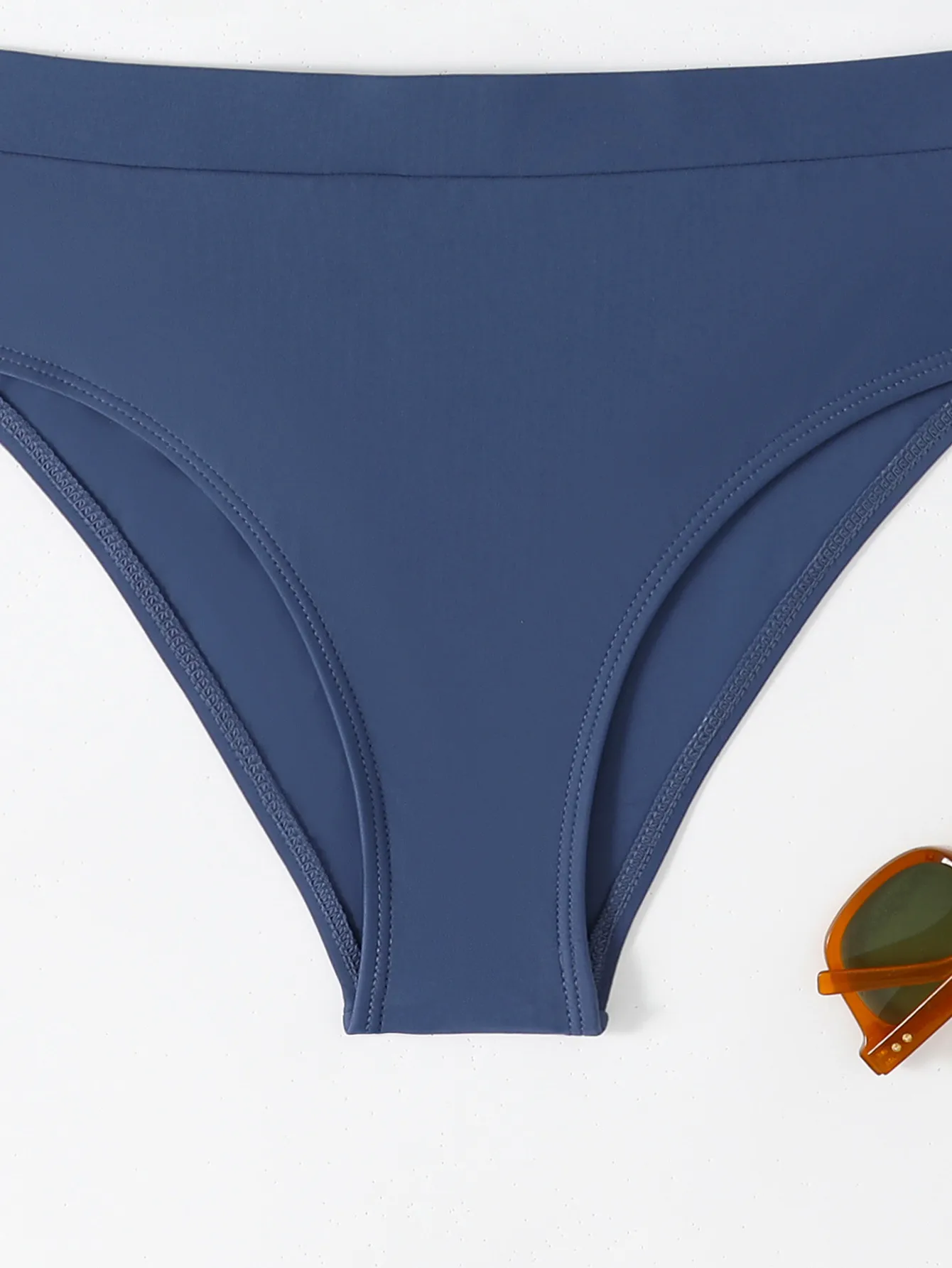 Women's Solid Color 2 Pieces Set Swimwear display picture 8