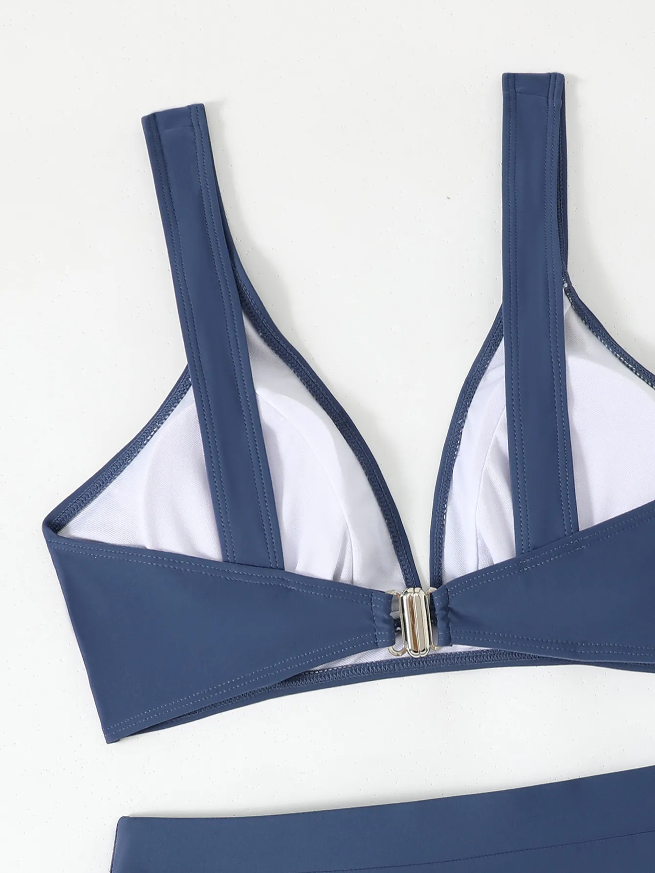 Women's Solid Color 2 Pieces Set Swimwear display picture 9