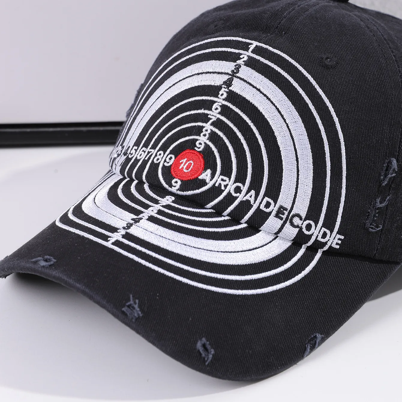Unisex Casual Preppy Style Commute Number Embroidery Curved Eaves Baseball Cap display picture 3