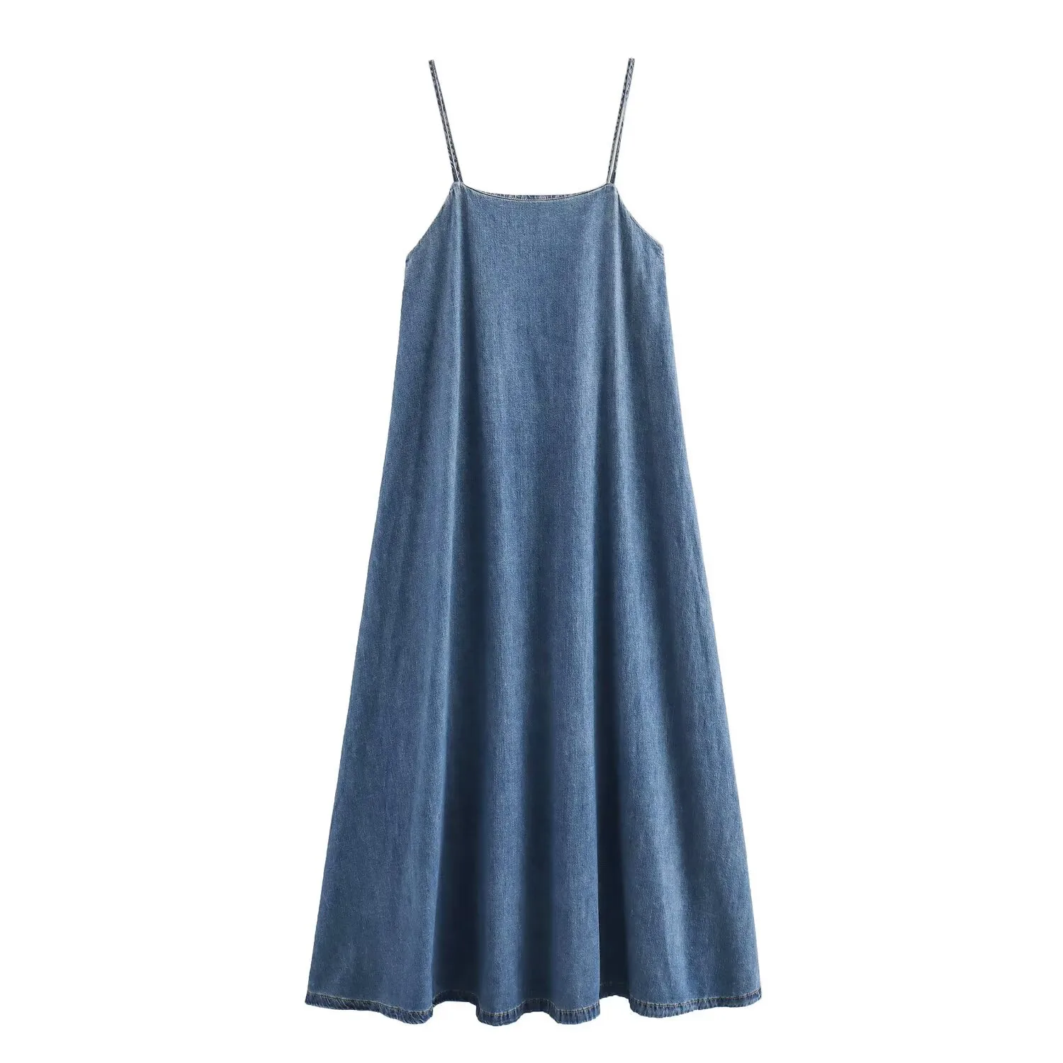 Women's Strap Dress Elegant Strap Sleeveless Solid Color Midi Dress Holiday Daily Selfie display picture 1