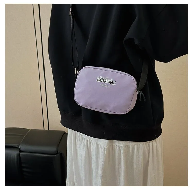 Women's Nylon Animal Streetwear Square Zipper Shoulder Bag Crossbody Bag display picture 8