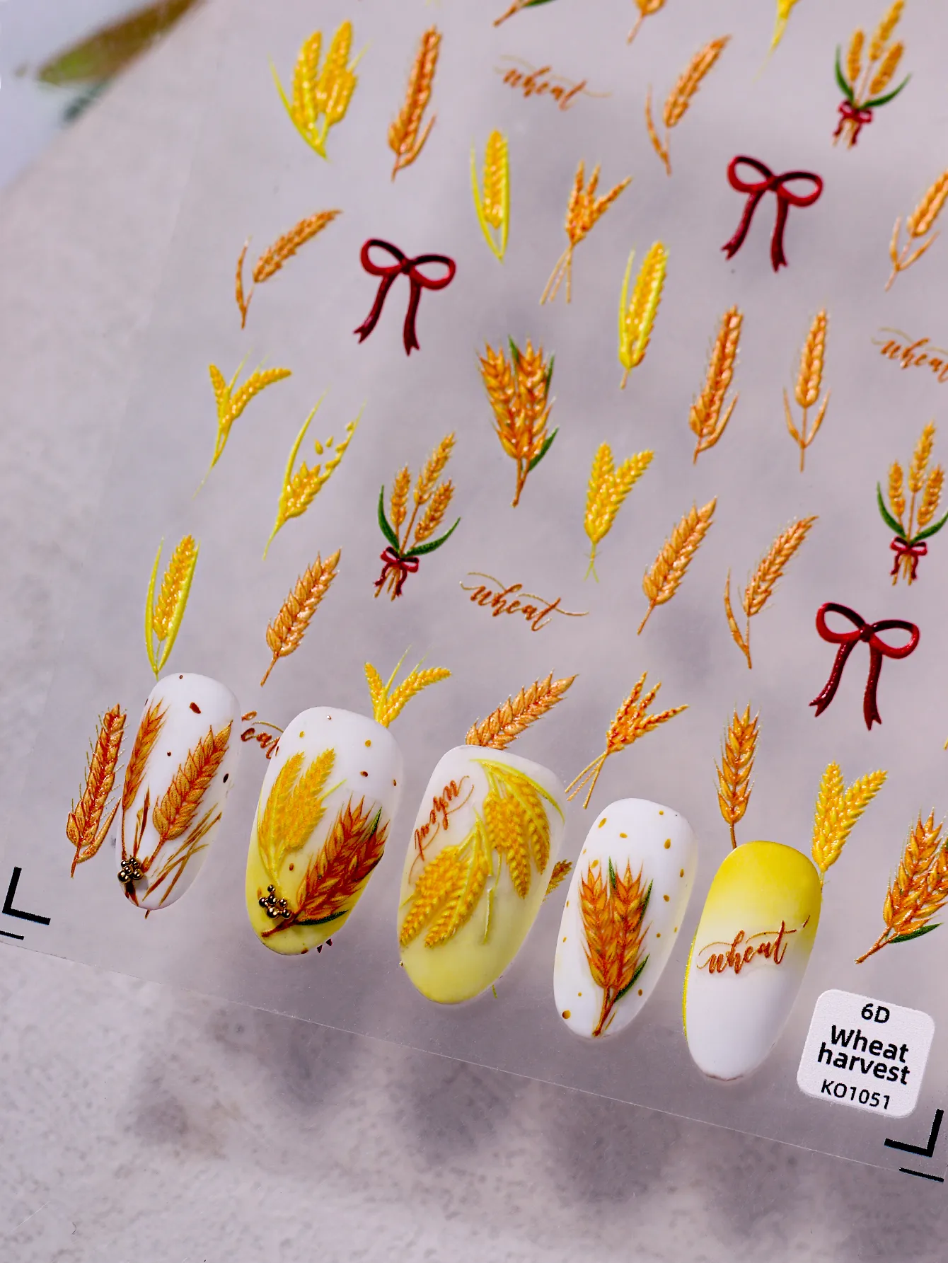 IG Style Cartoon Style Cute Grain Nail Stickers Nail Decoration Accessories display picture 1