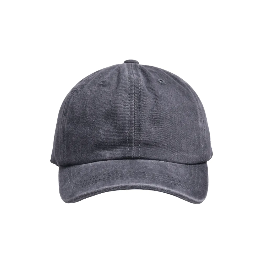Children Unisex Casual Solid Color Washed Baseball Cap display picture 22