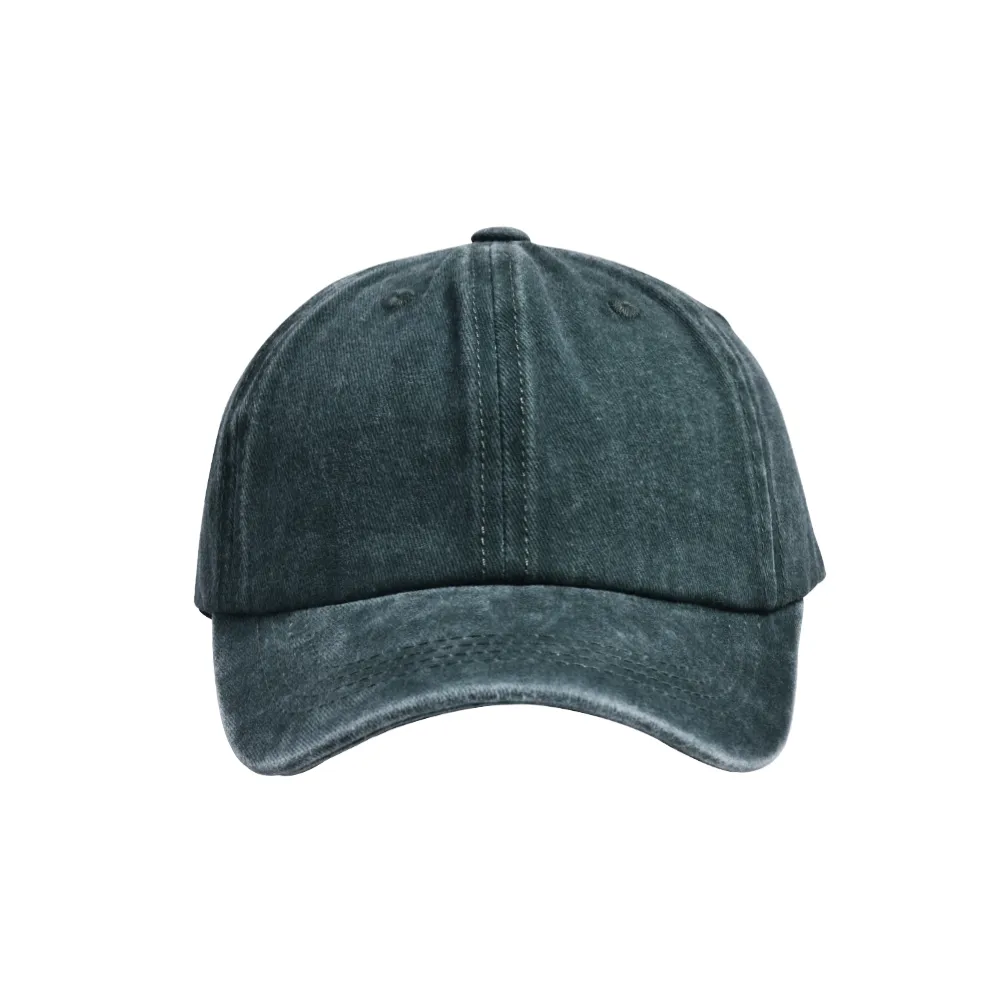 Children Unisex Casual Solid Color Washed Baseball Cap display picture 28