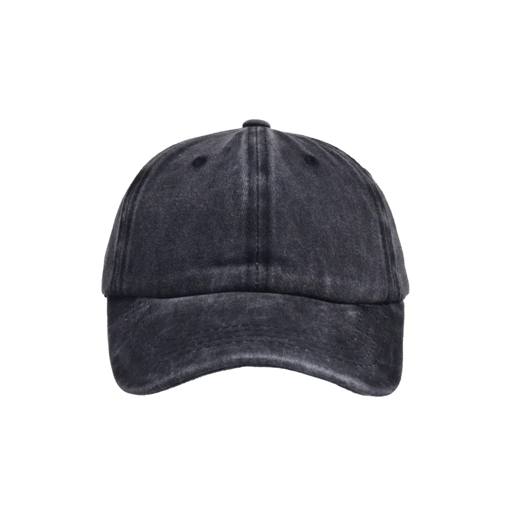 Children Unisex Casual Solid Color Washed Baseball Cap display picture 34