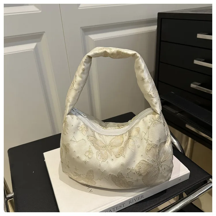 Women's Nylon Butterfly Streetwear Sewing Thread Square Zipper Square Bag display picture 9