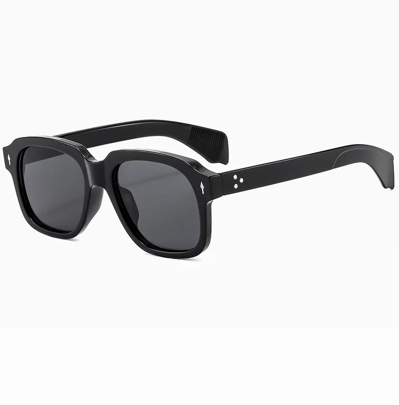 IG Style Vacation Commute Multicolor Pc Resin Square Full Frame Glasses display picture 4