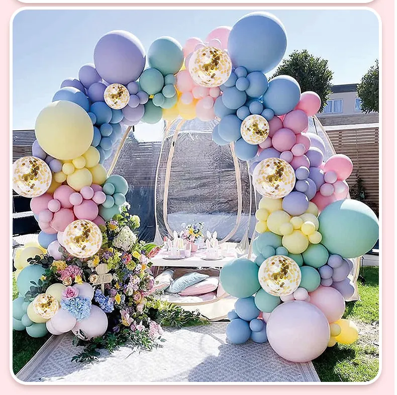 Retro Vintage Balloon Chain Suit Inflatable Latex Balloons For Wedding Party Birthday Archway Decorations display picture 10