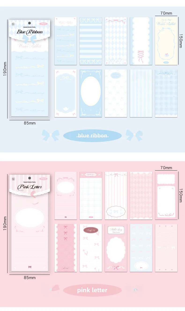 See Eslite Sweet Dream Party Series Notes Korean Sweet Girl Heart Tear Message Notes 4 Notes display picture 1