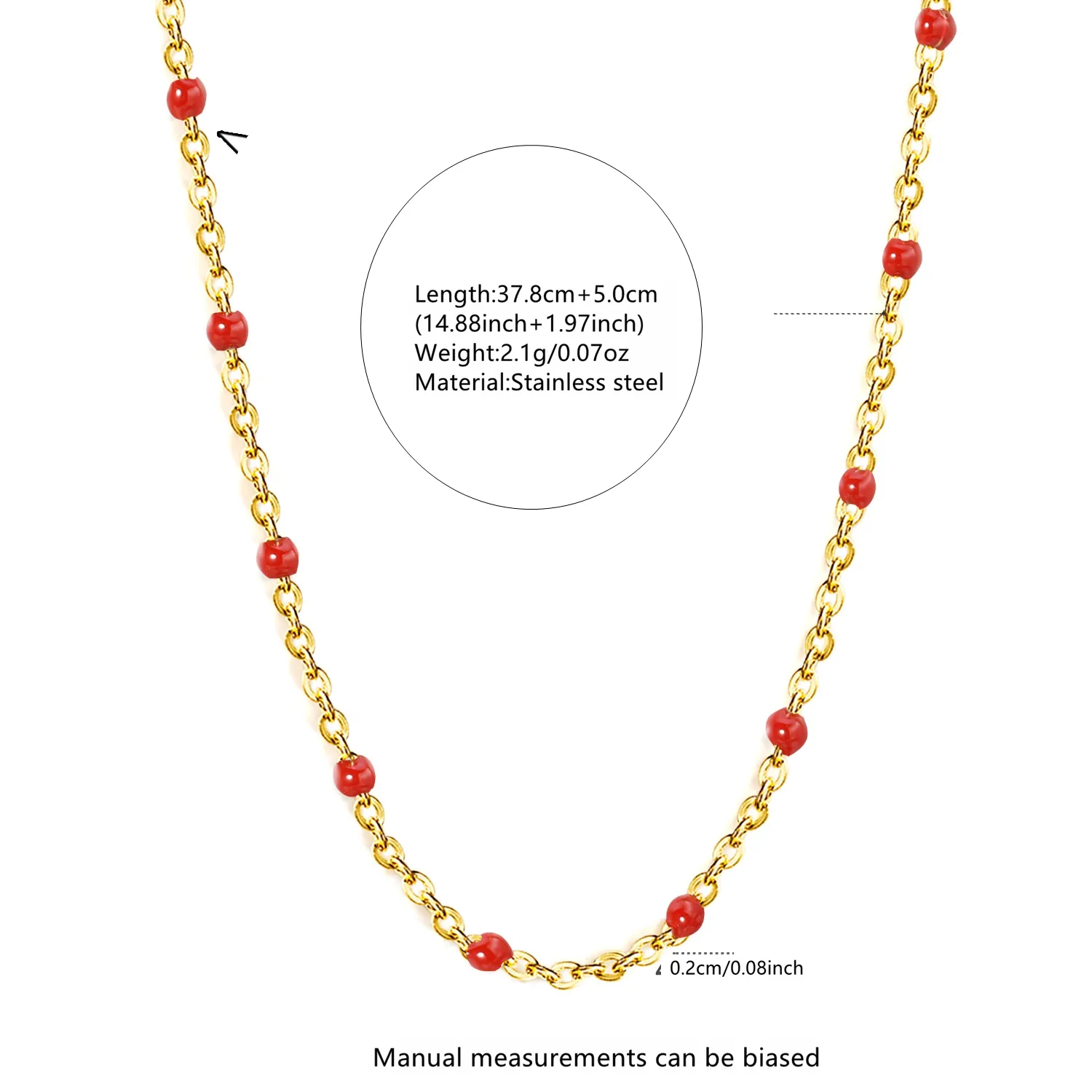Casual Bohemian Geometric 304 Stainless Steel 18K Gold Plated Women's Necklace display picture 6