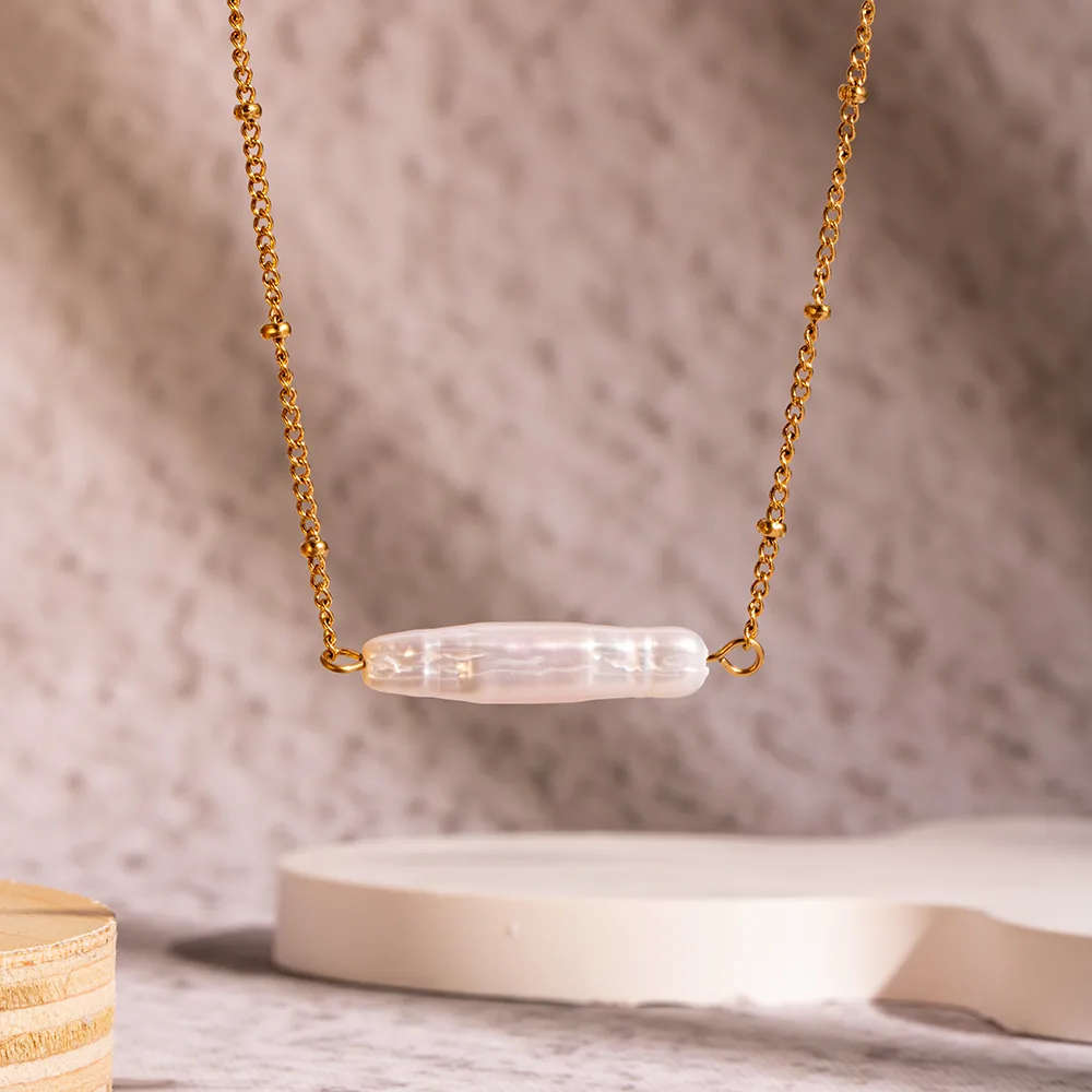 Vintage Style Geometric 304 Stainless Steel 18K Gold Plated Women's Pendant Necklace display picture 1