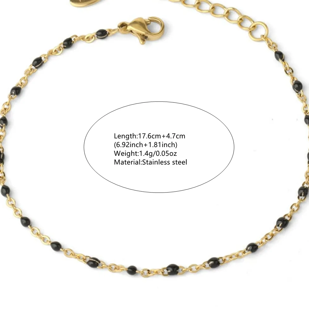 Casual Bohemian Streetwear Geometric 304 Stainless Steel 18K Gold Plated Women's Bracelets display picture 7