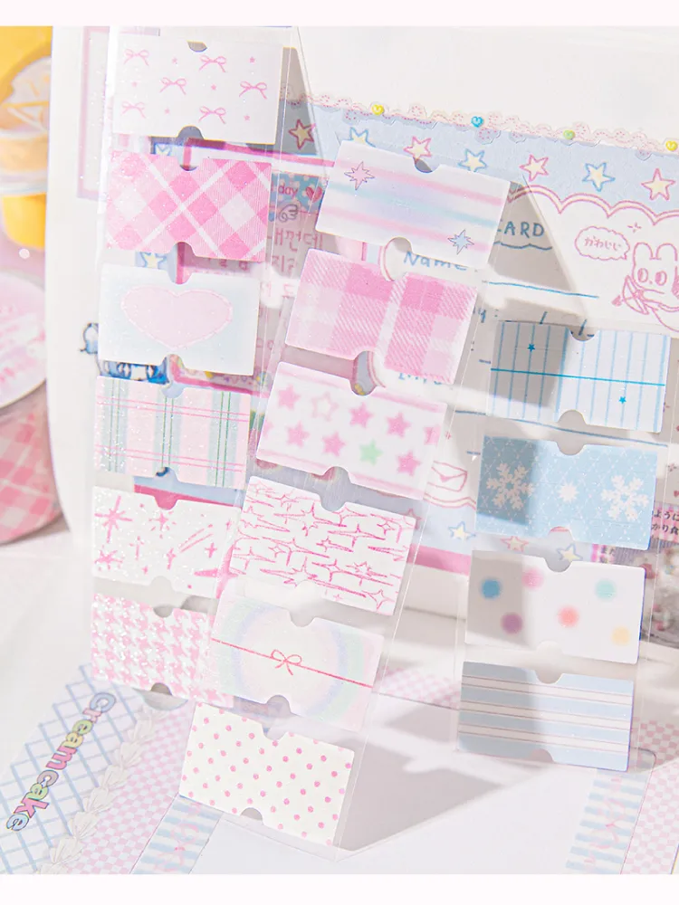 Cartoon School Paper Cartoon Style Cute Sweet Adhesive Tape display picture 8