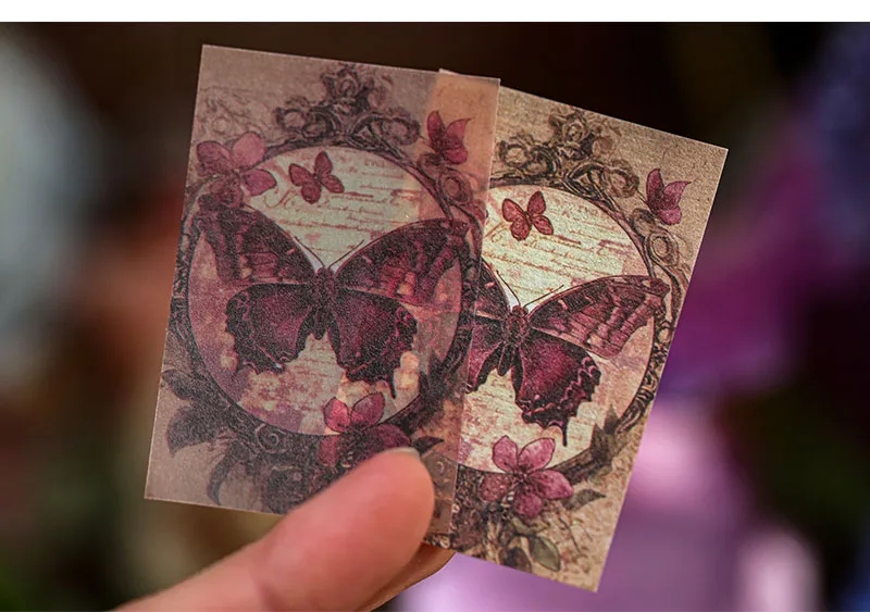Butterfly Collage Paper Classical Retro Artistic Card display picture 4