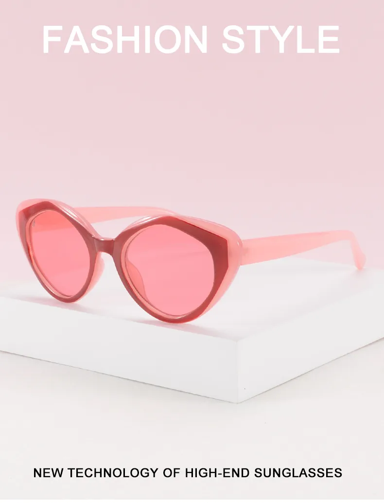 IG Style Streetwear Sunglasses Pc Cat Eye Full Frame Glasses display picture 3