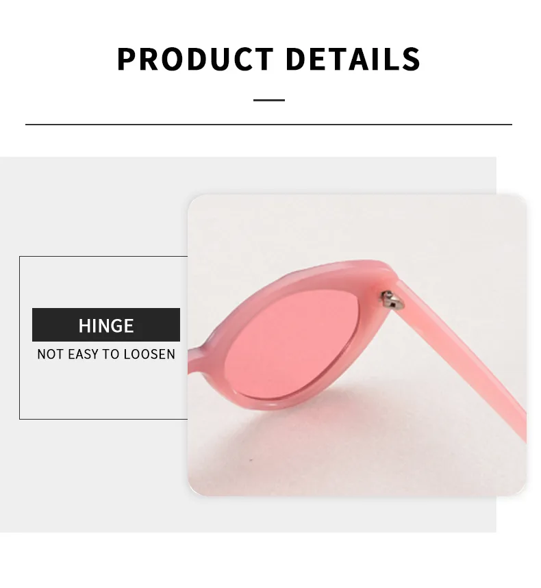 IG Style Streetwear Sunglasses Pc Cat Eye Full Frame Glasses display picture 5