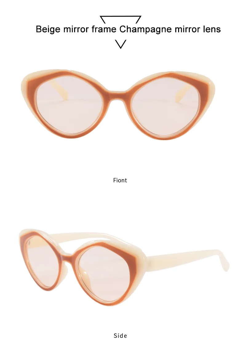 IG Style Streetwear Sunglasses Pc Cat Eye Full Frame Glasses display picture 16