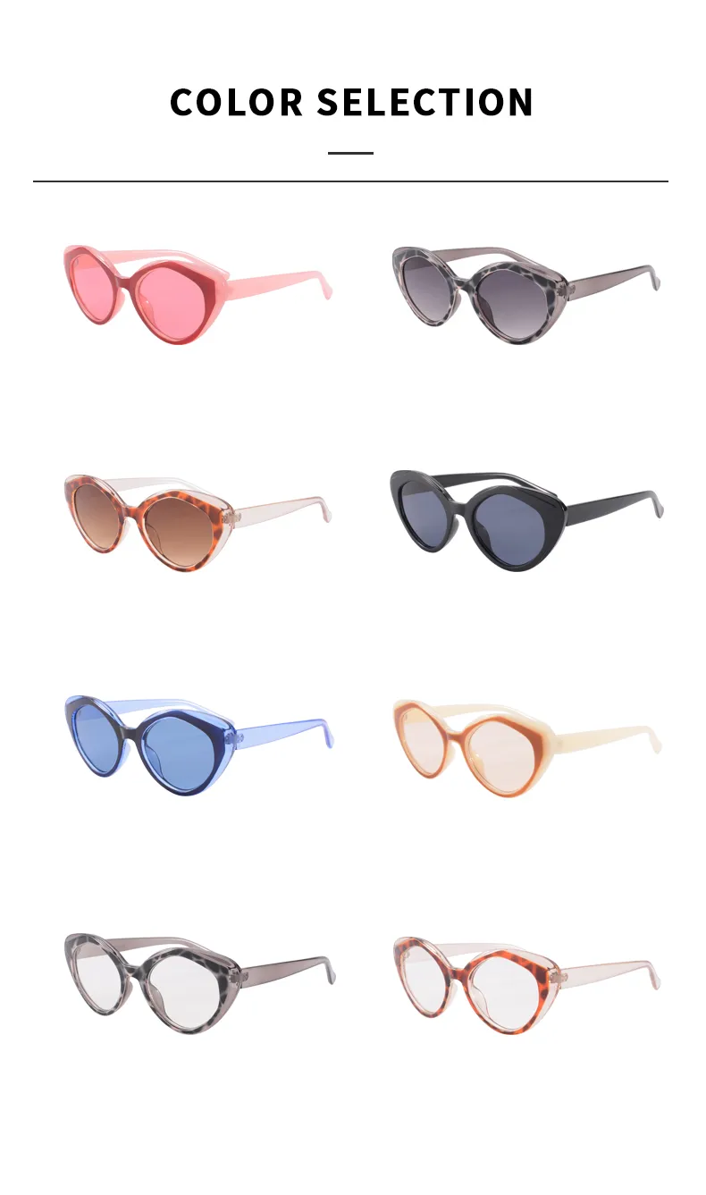 IG Style Streetwear Sunglasses Pc Cat Eye Full Frame Glasses display picture 9