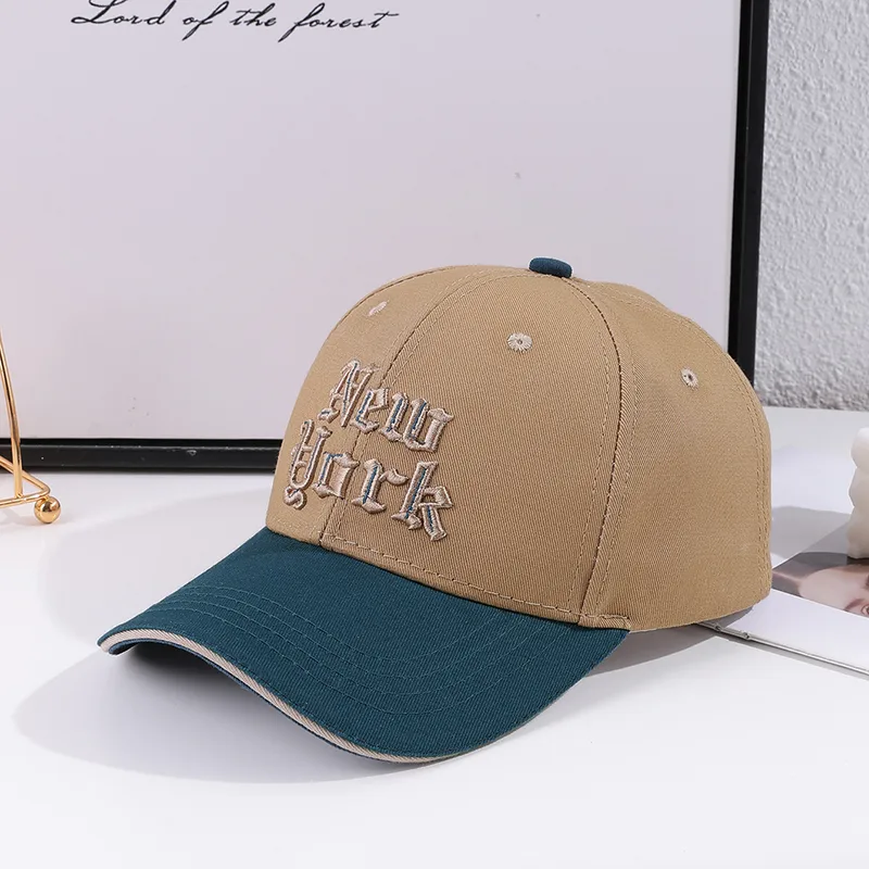 Unisex Embroidery Commute Letter Embroidery Curved Eaves Baseball Cap display picture 1