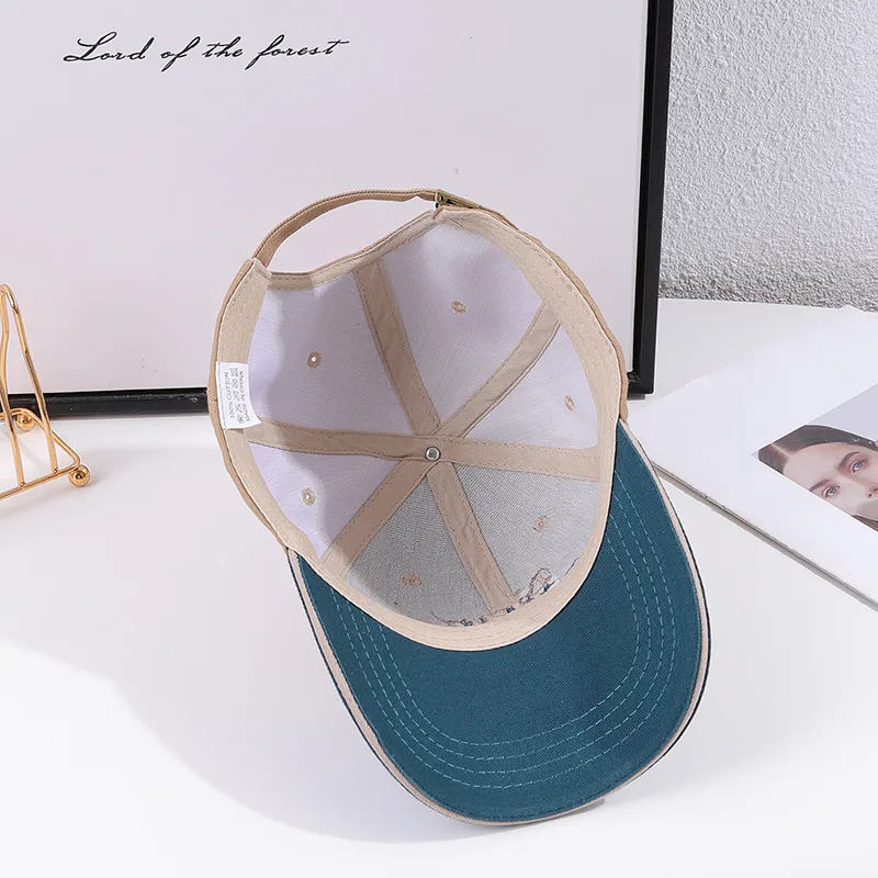 Unisex Embroidery Commute Letter Embroidery Curved Eaves Baseball Cap display picture 2