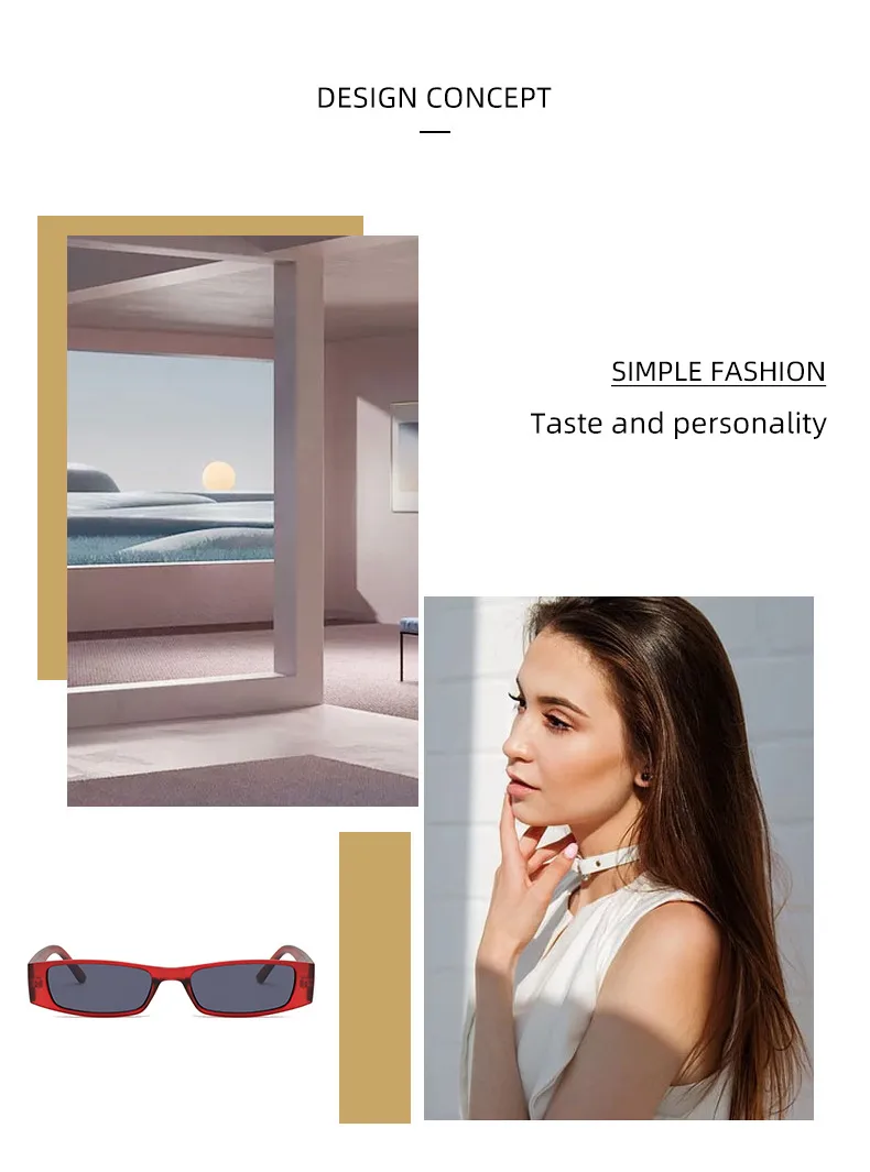 New European And American Retro Small Frame Square Sunglasses Trendy Ins Style Street Photographic Sunglasses For Men And Women Factory Goods display picture 3