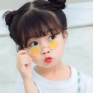 Retro Bear Matte UV400 Kids Sunglasses Unisex Children's Fashionable Sun Protection Glasses Non-Polarized Party Outing Fishing display picture 14