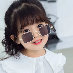 Retro Bear Matte UV400 Kids Sunglasses Unisex Children's Fashionable Sun Protection Glasses Non-Polarized Party Outing Fishing display picture 17