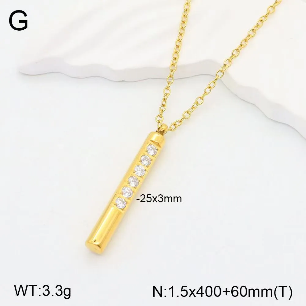 Classic Style Heart Shape 304 Stainless Steel Layered Rhinestones Zircon 18K Gold Plated Women's Three Layer Necklace display picture 8