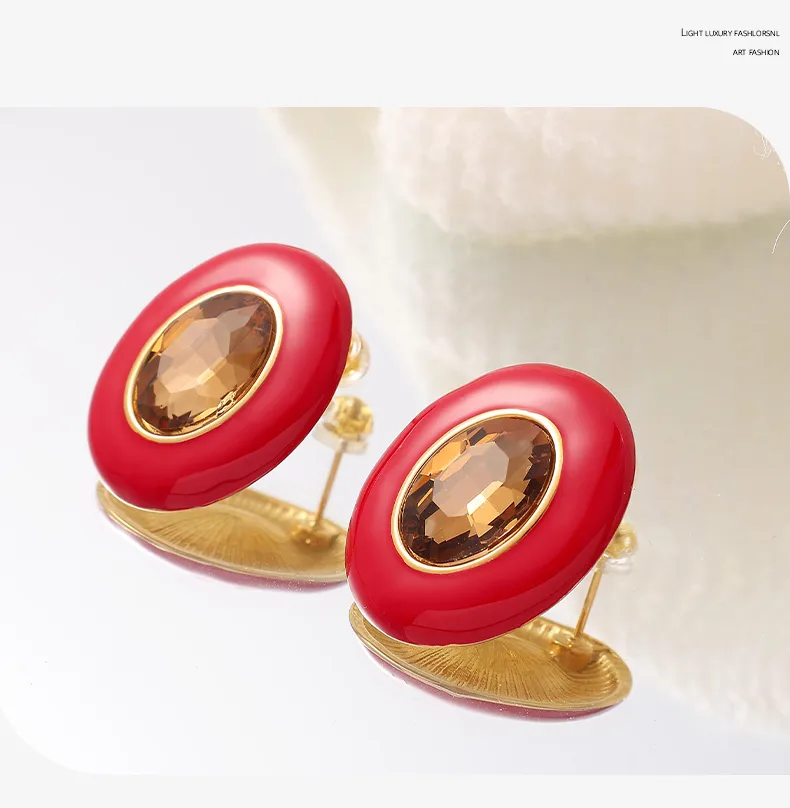 1 Pair Cute Queen Bridal Round 304 Stainless Steel Ear Studs display picture 4