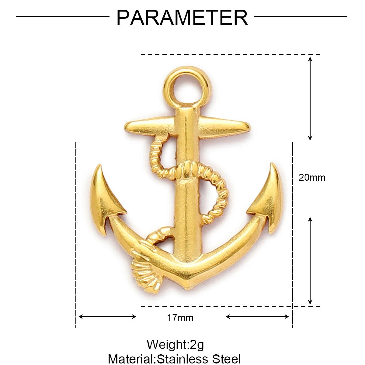 Retro Human Cross Titanium Steel Plating DIY Ornament Accessories display picture 20