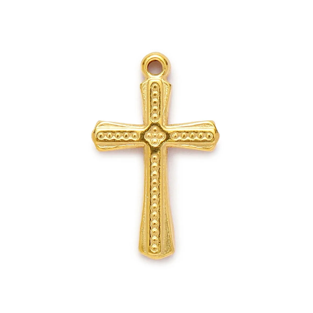 Retro Human Cross Titanium Steel Plating DIY Ornament Accessories display picture 21
