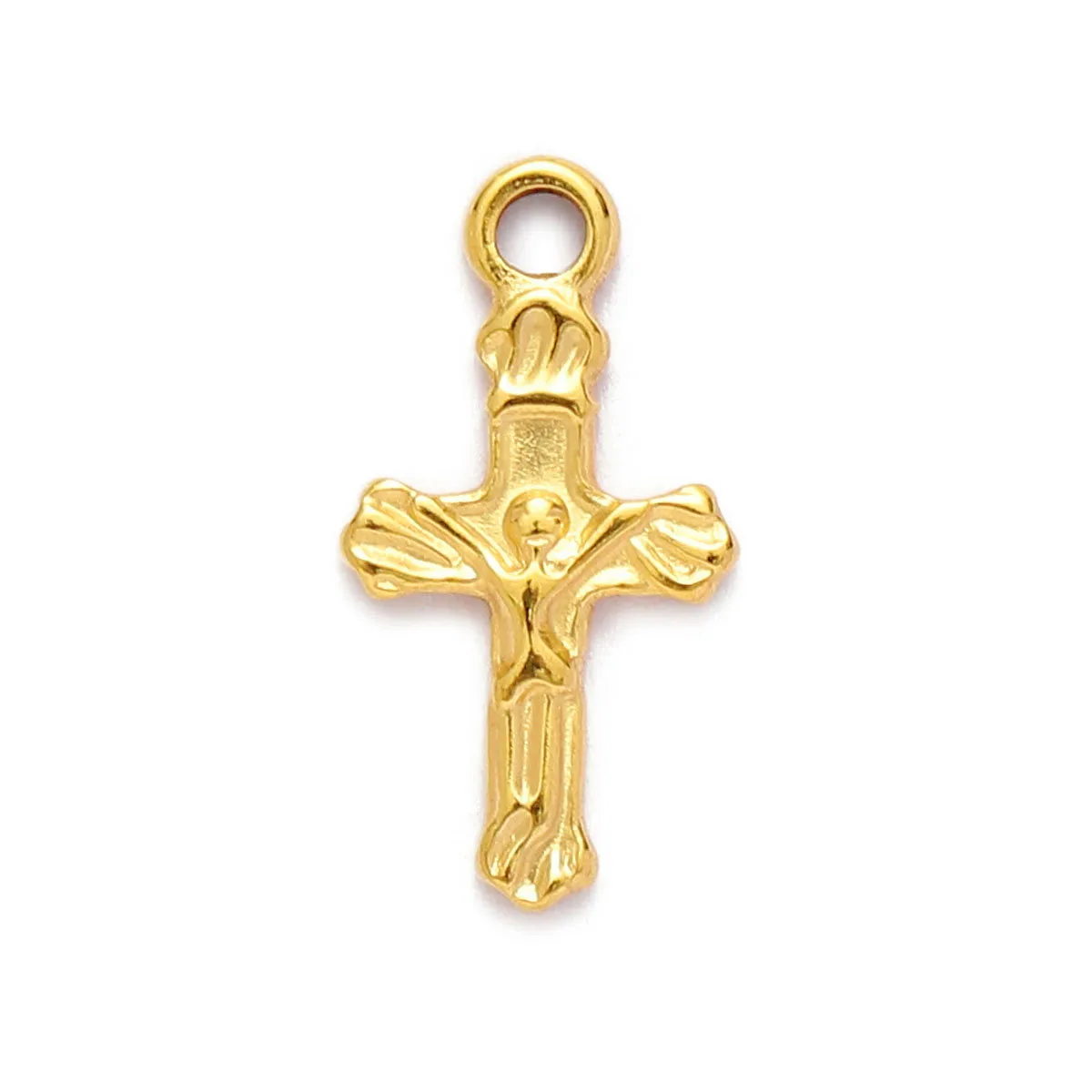 Retro Human Cross Titanium Steel Plating DIY Ornament Accessories display picture 23