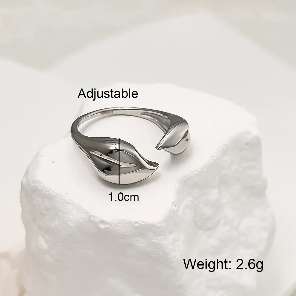Simple Style Solid Color 304 Stainless Steel 18K Gold Plated Men's Rings display picture 8