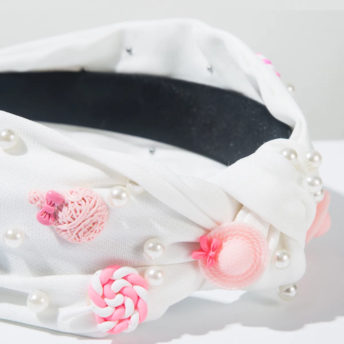 Women's Princess Cute Candy Cloth Hair Band display picture 3