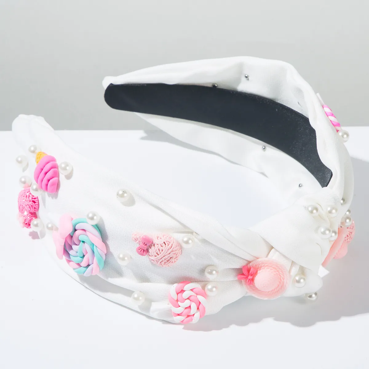 Women's Princess Cute Candy Cloth Hair Band display picture 8