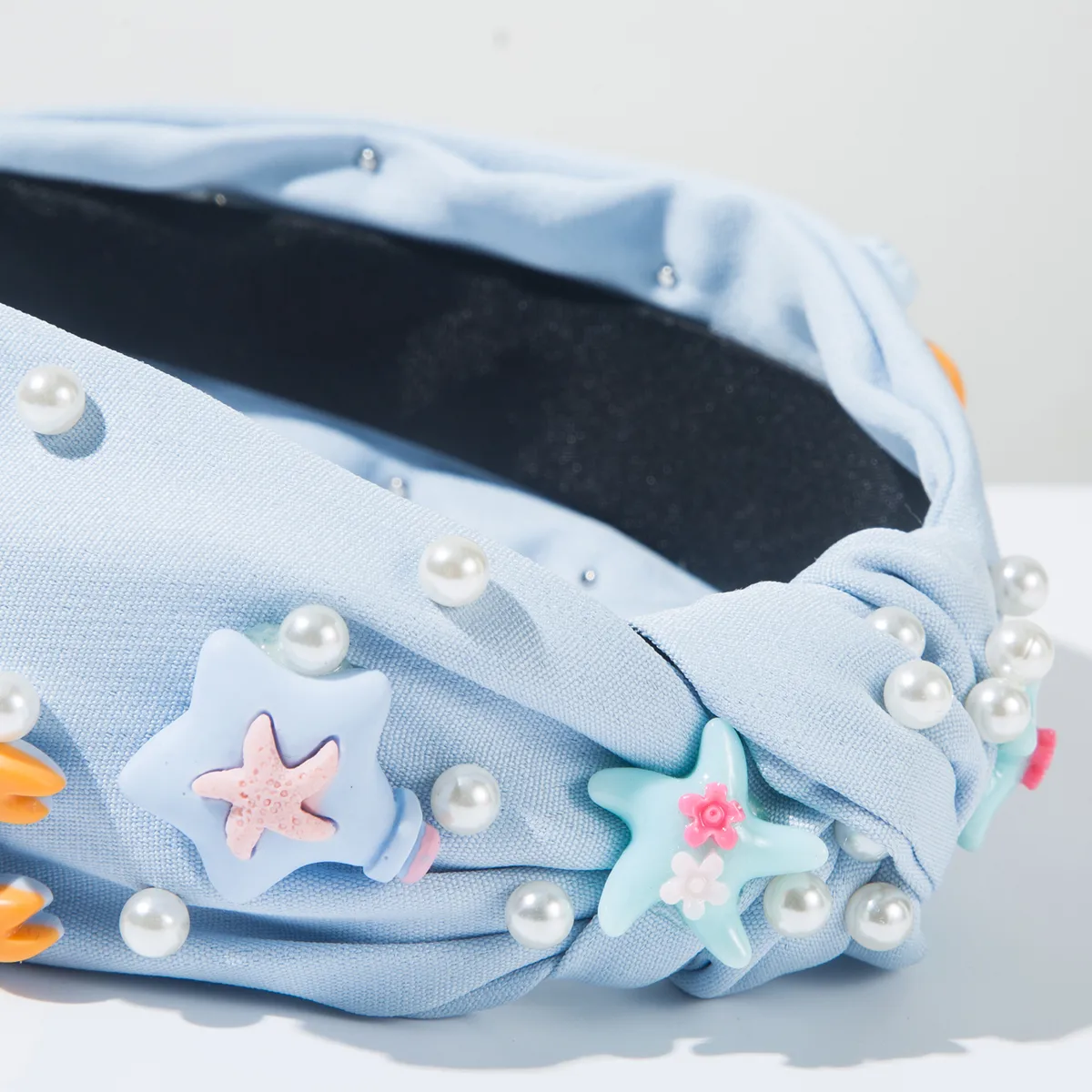 Women's Cute Sweet Color Block Cloth Hair Band display picture 6