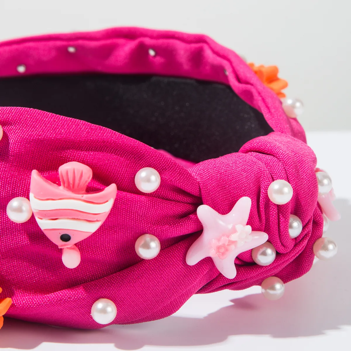 Women's Cute Sweet Color Block Cloth Hair Band display picture 5