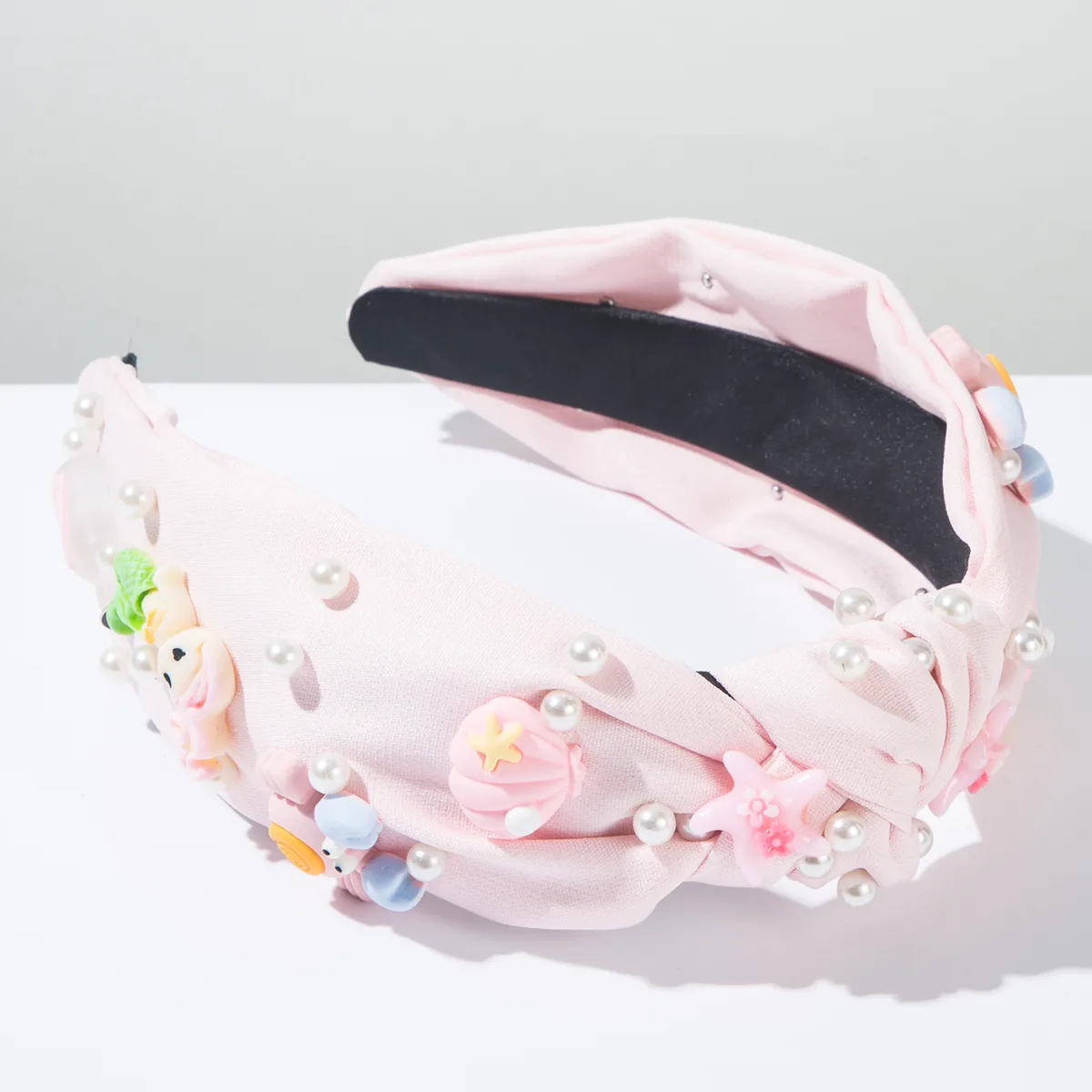 Women's Cute Sweet Color Block Cloth Hair Band display picture 12