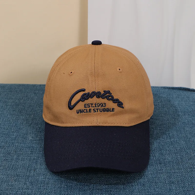 Unisex Casual Vintage Style Simple Style Letter Curved Eaves Baseball Cap display picture 1