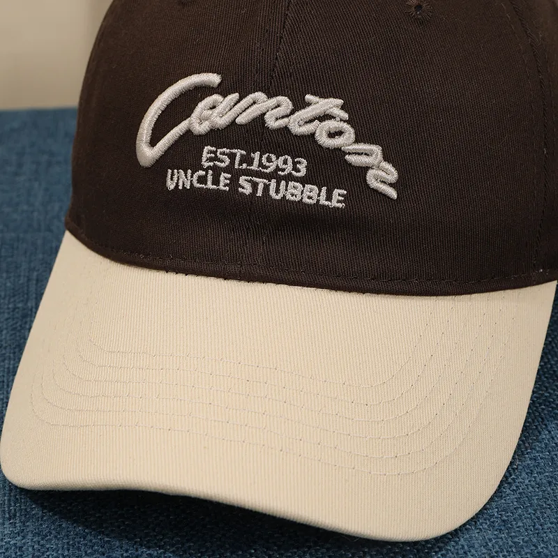 Unisex Casual Vintage Style Simple Style Letter Curved Eaves Baseball Cap display picture 6