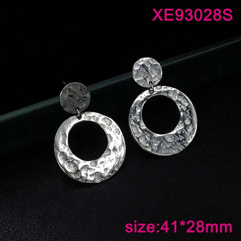 1 Pair Classic Style Round Spiral 304 Stainless Steel 18K Gold Plated Drop Earrings display picture 5