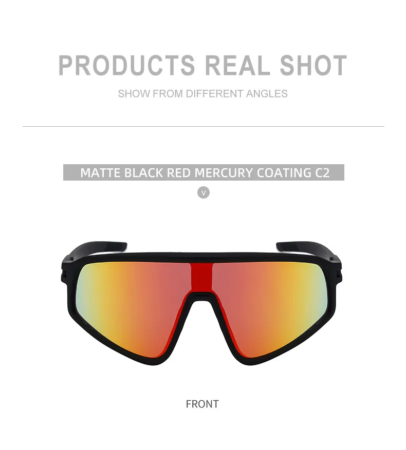 Vacation Solid Color Tinted Lenses Square Frameless Glasses display picture 7