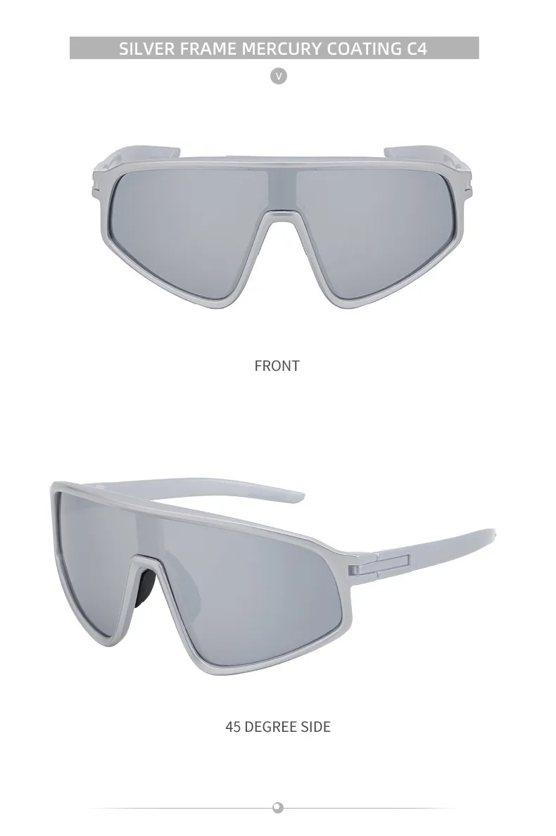 Vacation Solid Color Tinted Lenses Square Frameless Glasses display picture 11