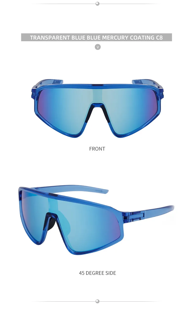Vacation Solid Color Tinted Lenses Square Frameless Glasses display picture 15
