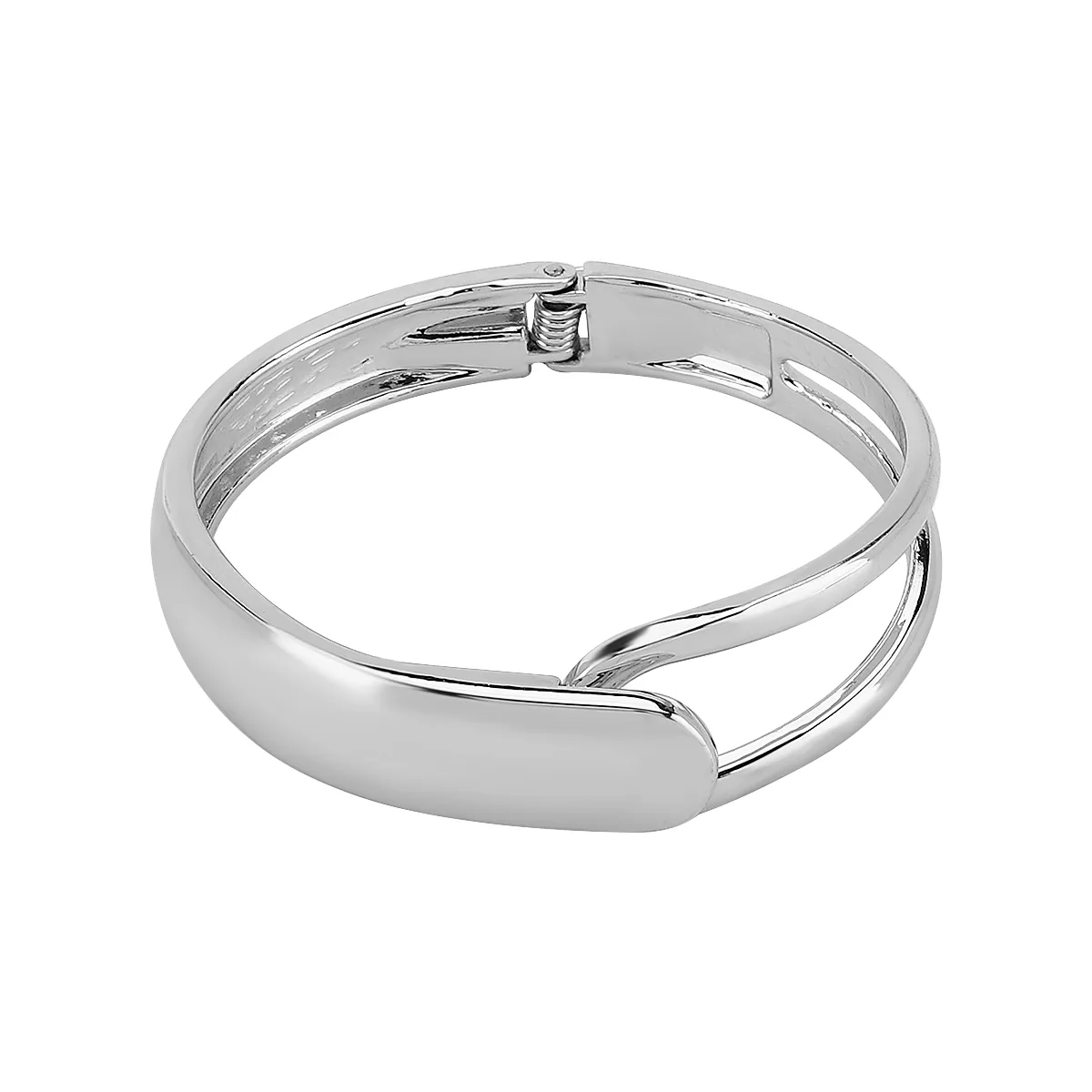 Vintage Style Classic Style Solid Color Alloy Women's Bangle display picture 2