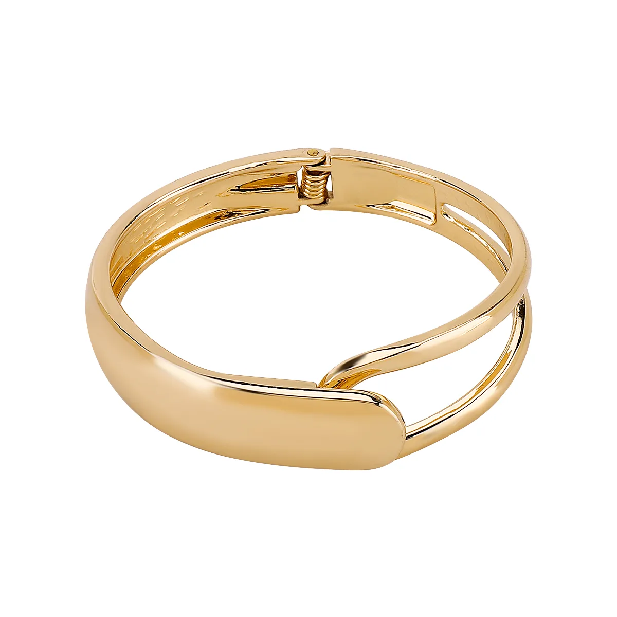 Vintage Style Classic Style Solid Color Alloy Women's Bangle display picture 3