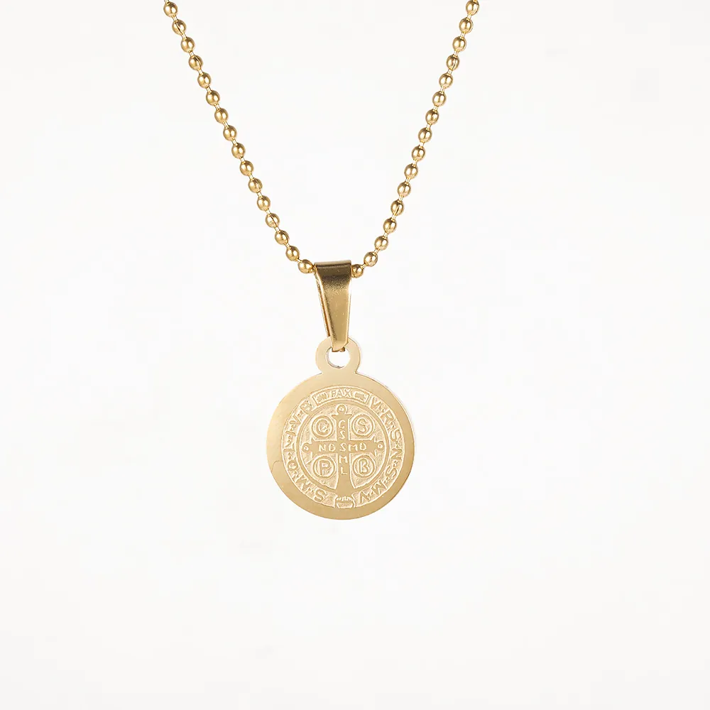 Simple Style Classic Style Geometric Letter Flower 304 Stainless Steel Women's Pendant Necklace display picture 6