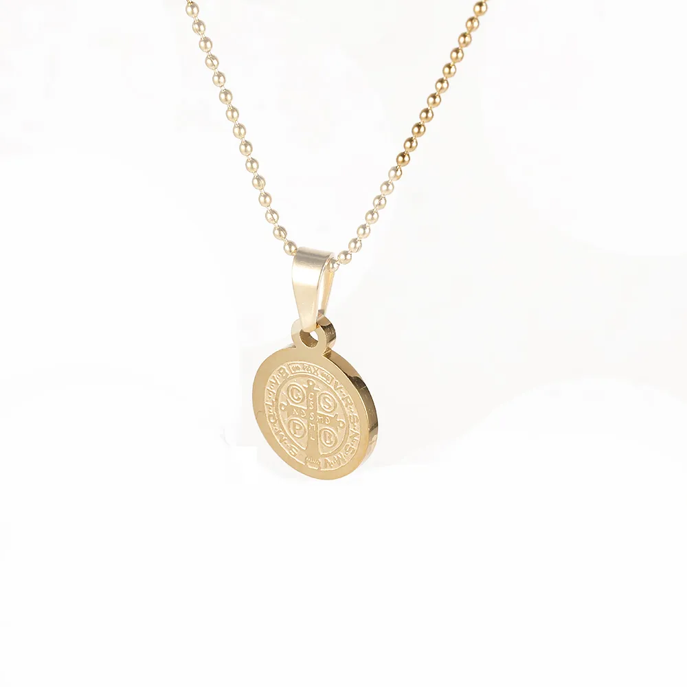 Simple Style Classic Style Geometric Letter Flower 304 Stainless Steel Women's Pendant Necklace display picture 8