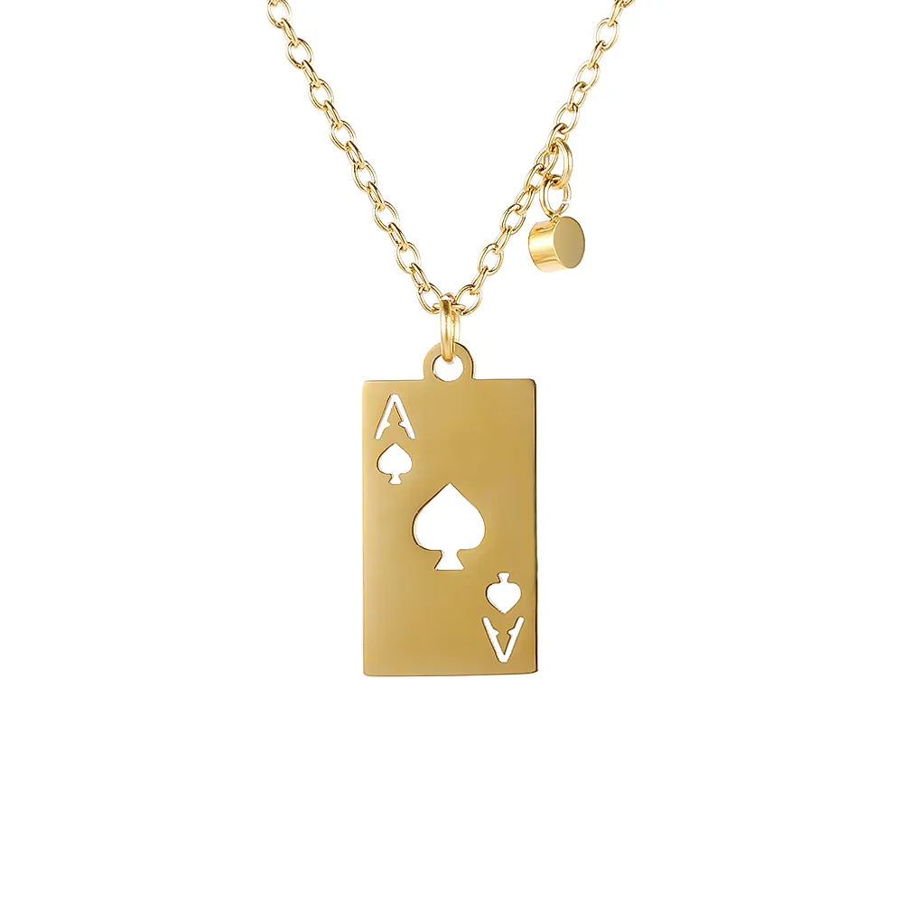 Simple Style Classic Style Geometric Letter Flower 304 Stainless Steel Women's Pendant Necklace display picture 112